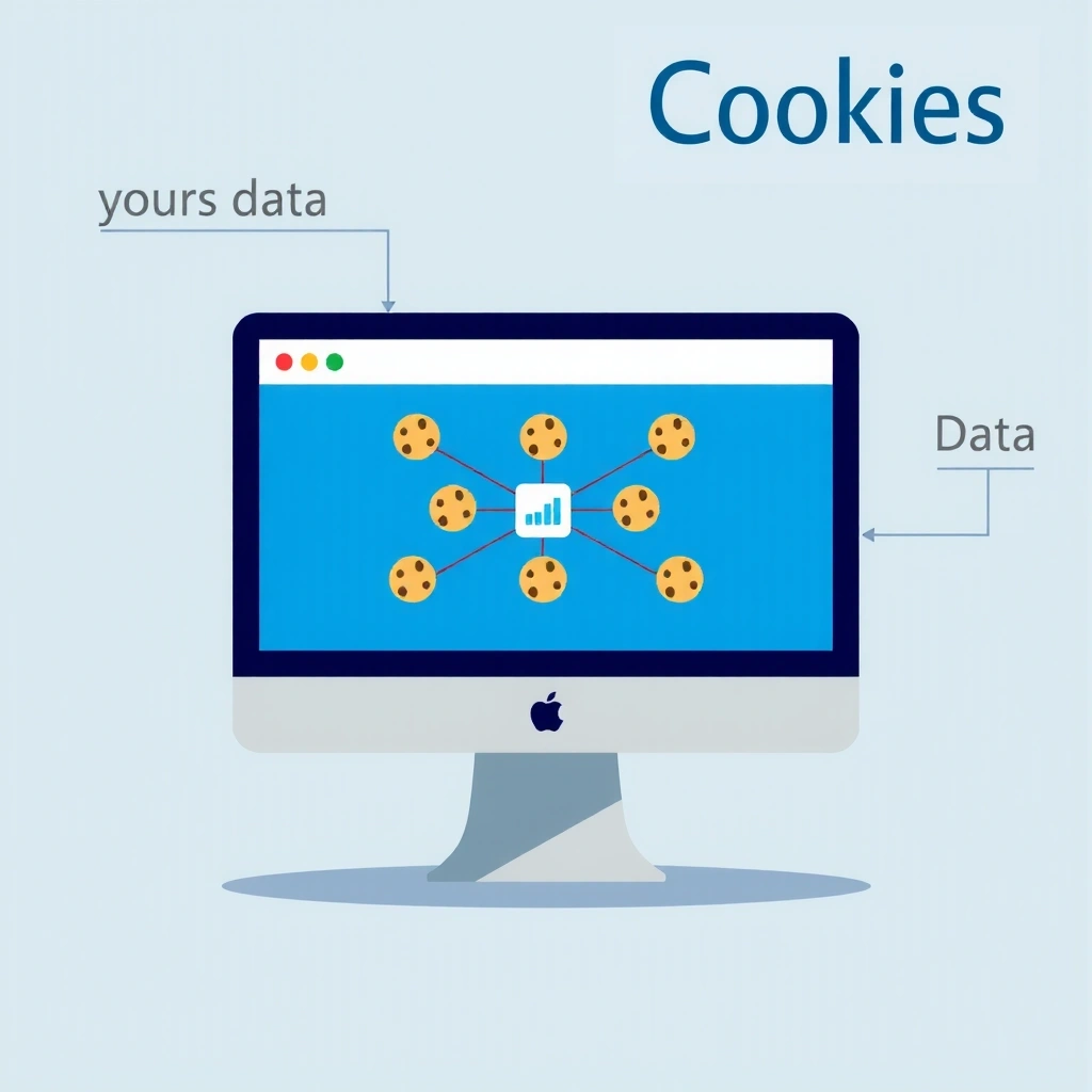 Cookie Technology Illustration