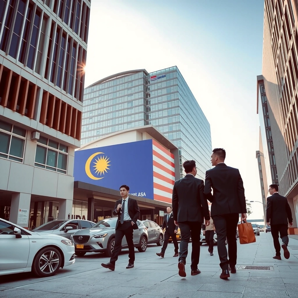 Malaysian business district